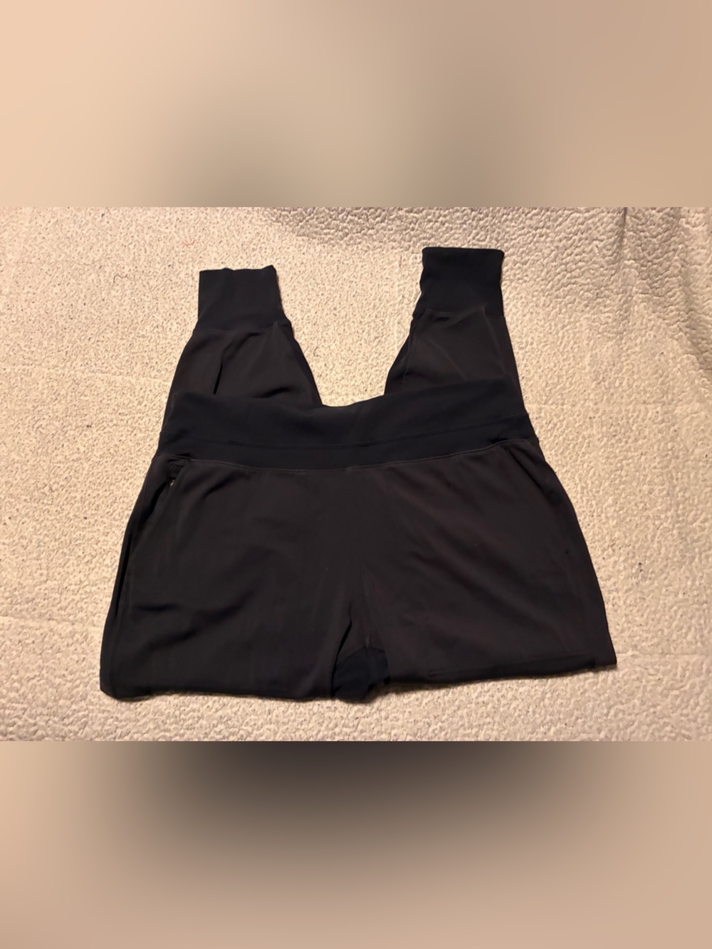 Athleta Black High-Waist Venice Joggers, size 1X